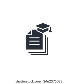 lesson icon. vector.Editable stroke.linear style sign for use web design,logo.Symbol illustration.