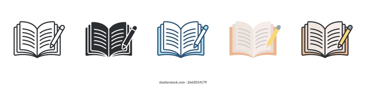 Lesson Learned Icon Set Multiple Style Collection