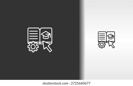 Lesson Vector, Icon Or Logo Sign Isolated Symbol Illustration