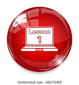 lessons laptop icon