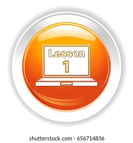 lessons laptop icon
