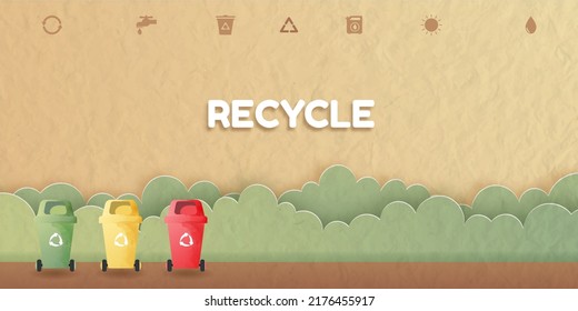 Let the earth breathe, Project of saving the planet and energy concept, flat-style vector illustration.
