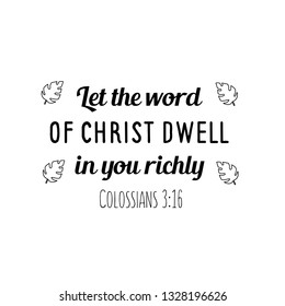 Let everything that has breath praise the Lord. Christian saying. Bible verse vector quote 