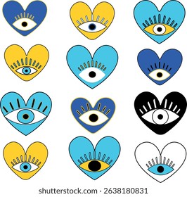 Let the evil eye bead model protect you from the eye