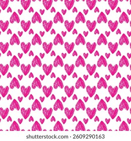 Let Me Love You Seamless Vector Pattern Design