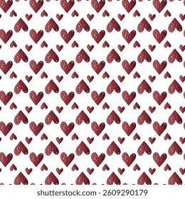 Let Me Love You Seamless Vector Pattern Design