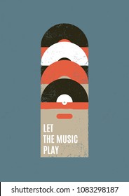 Let The Music Play interior poster