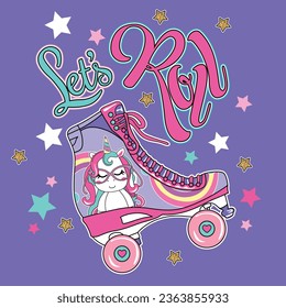 let is roll graphic tees  for girl design