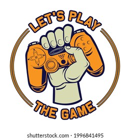 Let S Play The Game T Shirt Design 