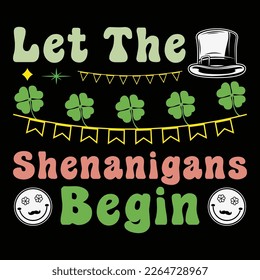 let the shenanigans begin, st patricks day sublimation, st patricks day, saint patricks tshirt, sublimation, sublimation tshirt, st patricks graphic.