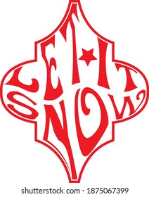 Let It Snow Arabesque Tile File is suitable for t-shirt, laser cutting, sublimation, hobby, cards, invitations, website or crafts projects. Perfect for magazine, news papers, posters etc.