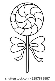  Let your child's imagination run wild with this cute lollipop coloring page. With its fun and playful design, this coloring page is sure to keep your child entertained for hours.