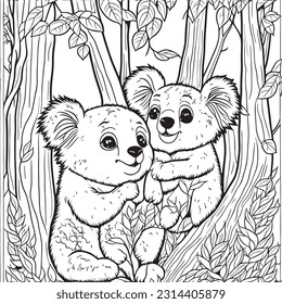 Let your creativity soar as you bring this lovable marsupial to life. Perfect for kids and koala enthusiasts of all ages. 