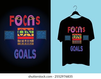  Let your outfit speak volumes. The "pocus on the goals" tee reminds you and others of your worth — a perfect blend of comfort, message, and minimalist design.