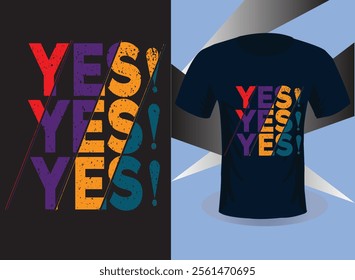  Let your outfit speak volumes. The "yes yes yes" tee reminds you and others of your worth — a perfect blend of comfort, message, and minimalist design.