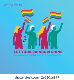 Let Your Rainbow Shine Pride Month Celebration