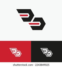 Leter B Ronda diseño creativo moderno diseño de logotipo premium