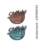 lethbridge vector ilustration