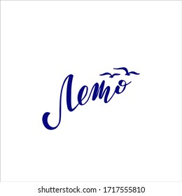 Leto a mano. Diseño de vectores