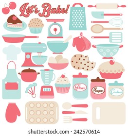 Lets Bake - Kitchen utensils!