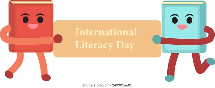 Let's celebrate literacy day by reading! These two books are ready to accompany your adventure in the world of knowledge.
