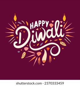 Let's celebrate the triumph of light over darkness this Diwali with this unique Diwali Vector Logos