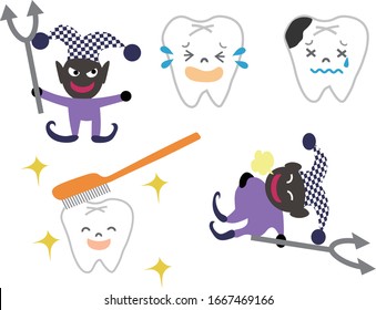 Let's clean your teeth. Otherwise it will result in tooth decay