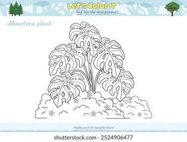 Vamos a colorearlo. Dibujo para colorear con dibujos animados lindos. Dibujo para colorear Carretilla elevadora. Juego educativo para niños. actividades divertidas para que los niños jueguen y aprendan,