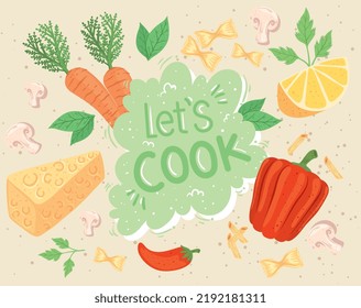 lets cook and eat healthy food