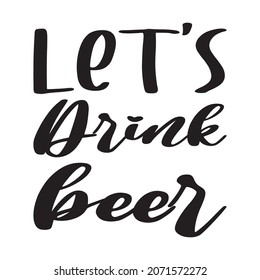 vamos a tomar una carta de cita de cerveza