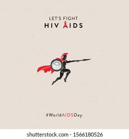 let's fight against HIV AIDS 
