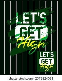 Obtengamos un diseño de tipo de apoplejía de alta motivación, diseño de frases cortas, camiseta de eslogan, afiches, etiquetas, etc.