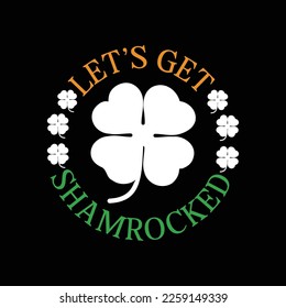 Let's Get Sham-Rocked Green Plaid St. Patrick's Day