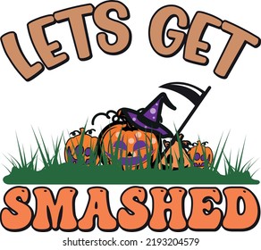 vamos a romper el diseño de camisetas de halloween