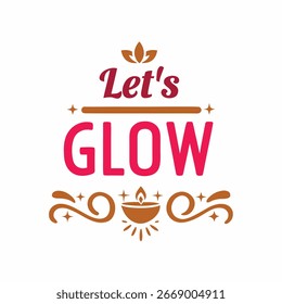 Resplandezca el Diseño gráfico creativo que celebra el festival de Diwali de la Ilustración vectorial de las luces en el fondo blanco