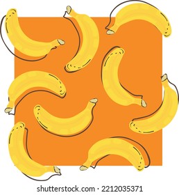 Let's go bananas- crazy illustration for crazy ideas. Let's have some fun