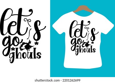 let's go ghouls svg design