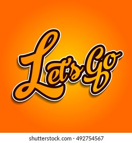 Lets Go Logo Type