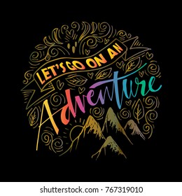 Let's go on an adventure