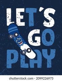 Let's go play typography poster concepts