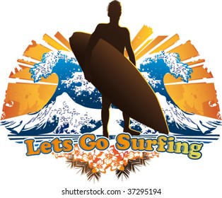 lets go surfing surfer