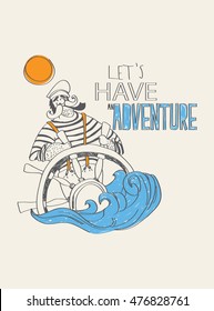 Let`s have an Adventure | Hand drawn