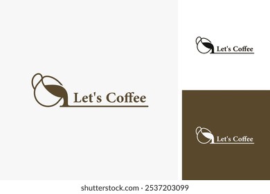 Vamos a tener el diseño del logotipo del café