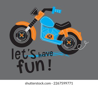 Vamos a divertirnos con el diseño de moto grande