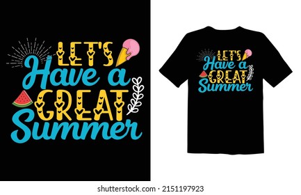 Let's Have a great Summer