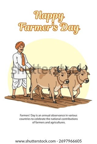 Let's honour the contribution of farmers.