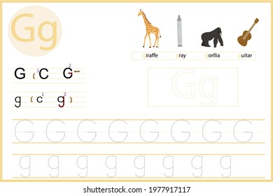 Let's learn the letter G