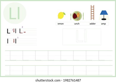 let's learn the letter L