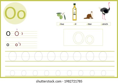let's learn the letter O
