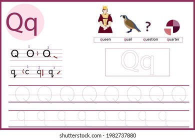let's learn the letter q